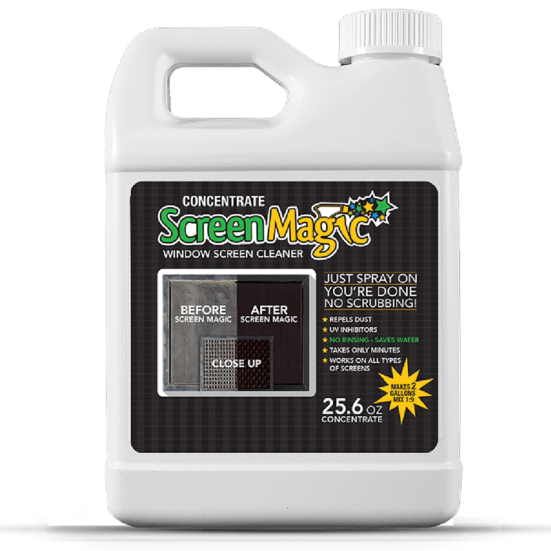 Screen Magic Pro 25.6 oz Concentrate - Case of 12 - Makes 24 Gallons RTU - Image 2