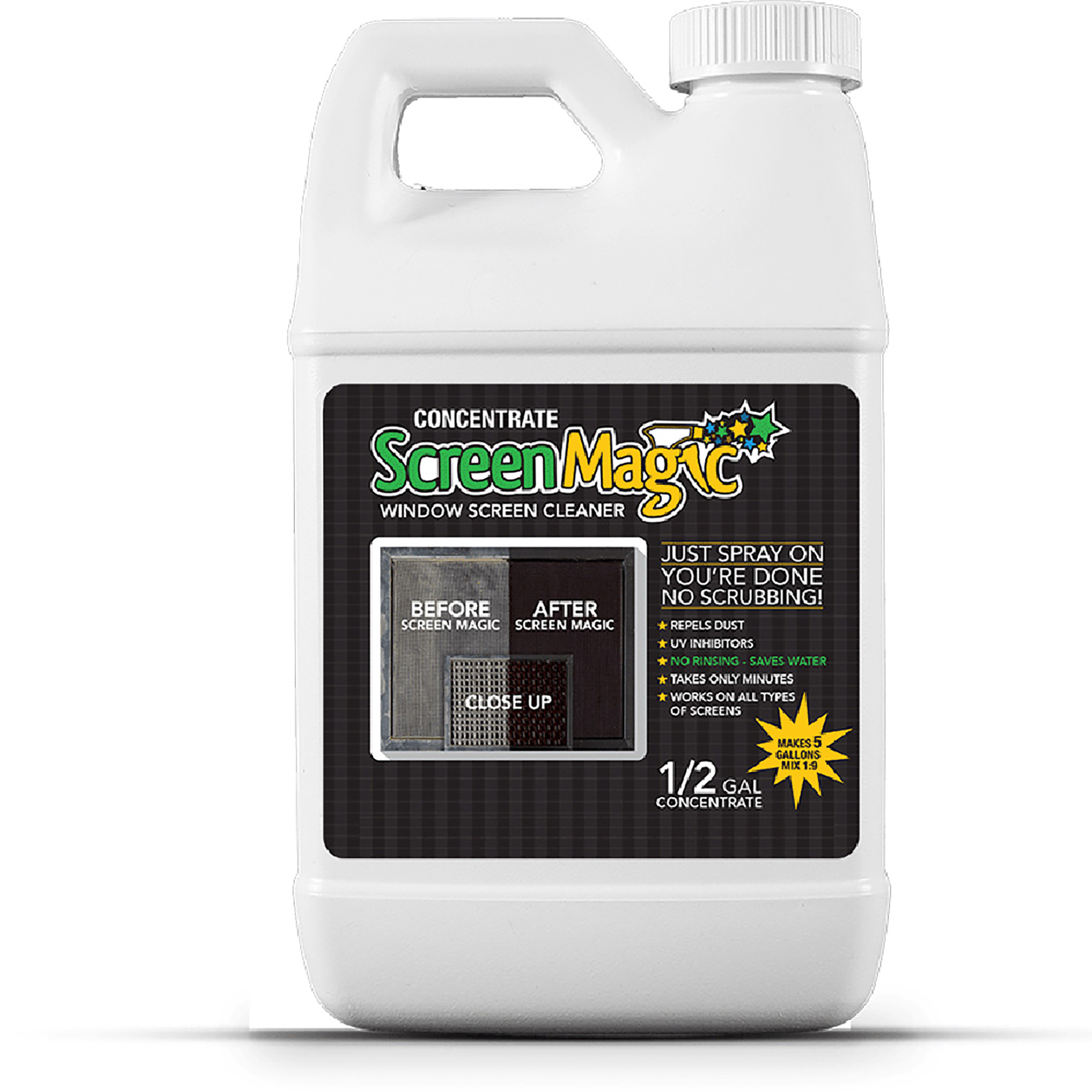 Screen Magic Pro 64 oz Concentrate - Case of 6 - Makes 30 Gallons RTU - Image 5